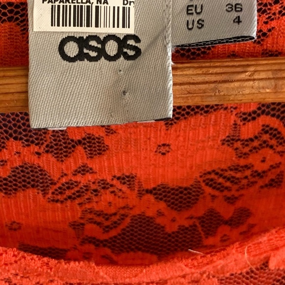 ASOS Sweetheart Floral Dress Size 4 - Picture 3 of 8